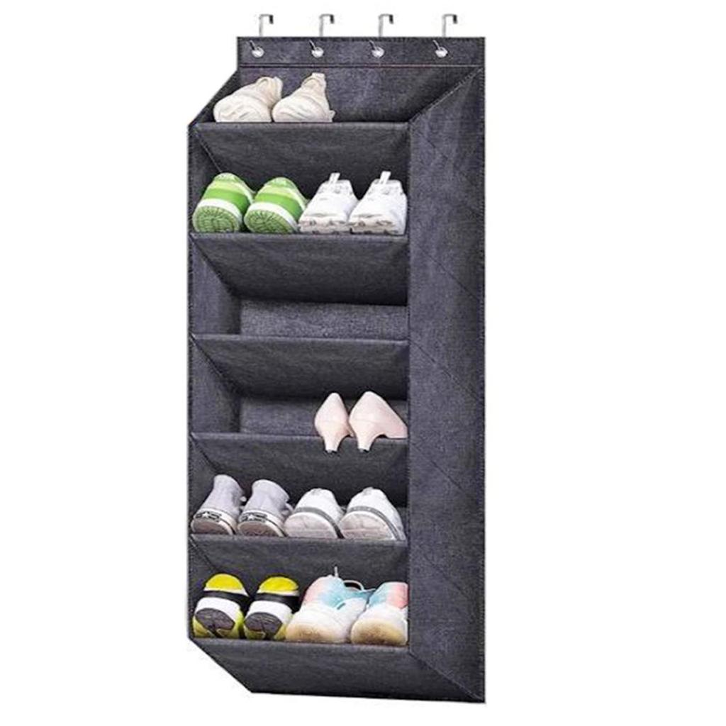 Wall-Mounted Multi-Layer Hanging Organizer for Shoes and Sundries