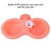 Durable Polymer Hanging Pet Bowl Double Compartment Pet Feeder Cage Dog Bowl  Water Dispensing