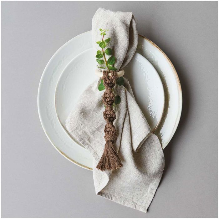 Pelote de corde en coton 25 m - Moka