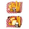 1:12 Dollhouse Miniature Breakfast Set Bread Basket Doll House Food Accessories
