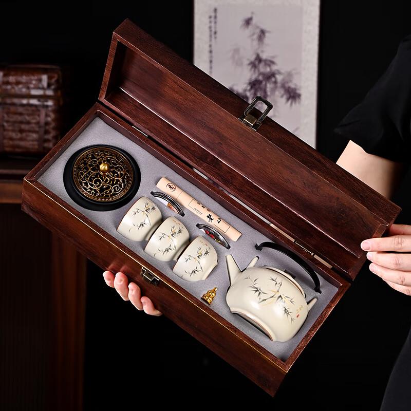 

He Ban High-End Ceramic Tea Set