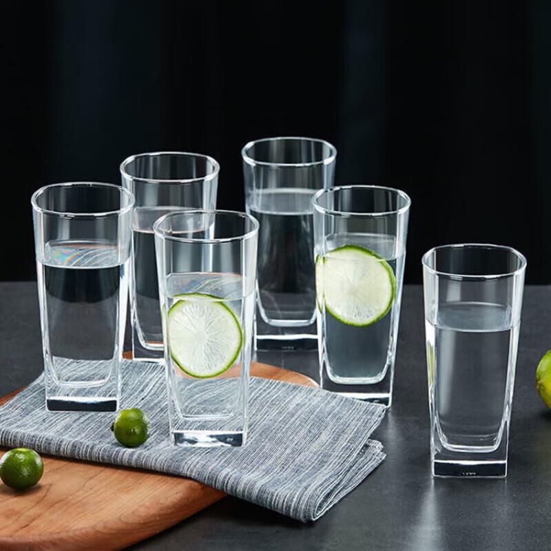 Glass Drinking Cups Set