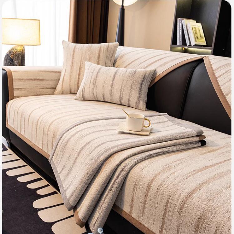 Sofa Cushion Universal In All Seasons, New High-end Non-slip Seat Cushion, Simple and Light Luxury Sofa Cover Cover Cloth Towel