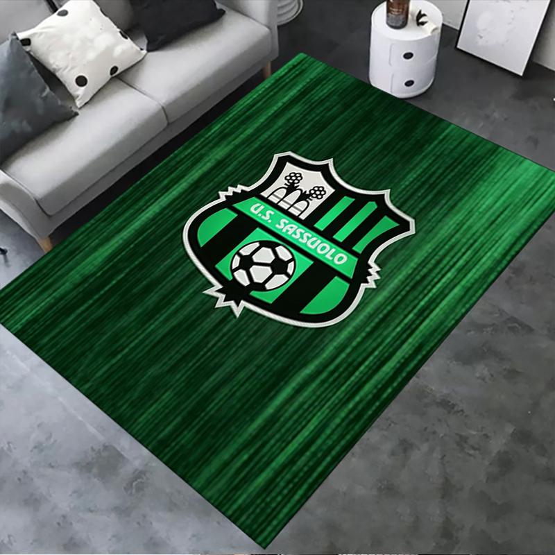 Unione Sportiva Sassuolo Calcio Carpet Rug for Living Room Bedroom Home Sofa Decoration,Kids play Non-slip Floor Mat