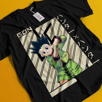 Gon Shirt Hunter X Hunter HXH Hisoka Tshirt Killua Tee T-Shirt Meruem Kurapika