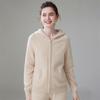 Fanzhen Women's Hooded Cashmere Cardigan