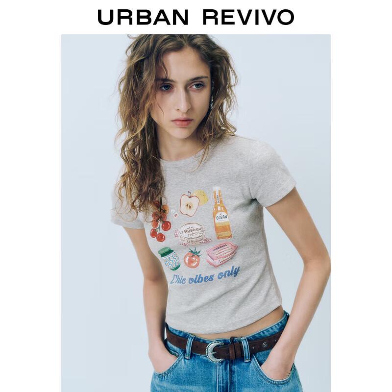 UR 2025 Women s Casual Graphic Tee UYL450093 M