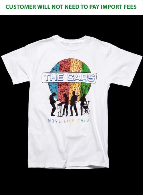 

Hot The Cars Band Move Like This Cotton White S5XL Shirt HL006 Unisex T-Shirt L