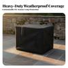 Pool Heat Pump Shielding Cover with Top Opening Resistant