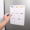 Wall Note Whiteboard Magnetic Refrigerator Sticker Calendar Magnetic Whiteboard Wall Sticker Learning Month Plan Wall Sign
