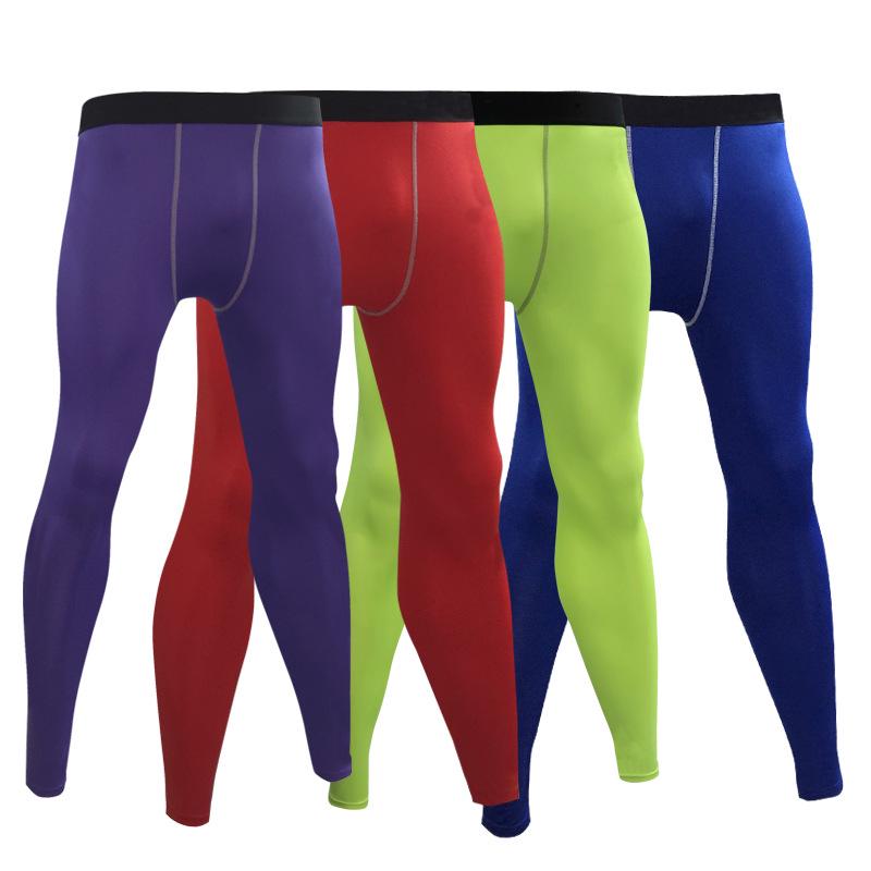 Herren Schnelltrocknende Kompressions-Basketball- & Lauf-Leggings