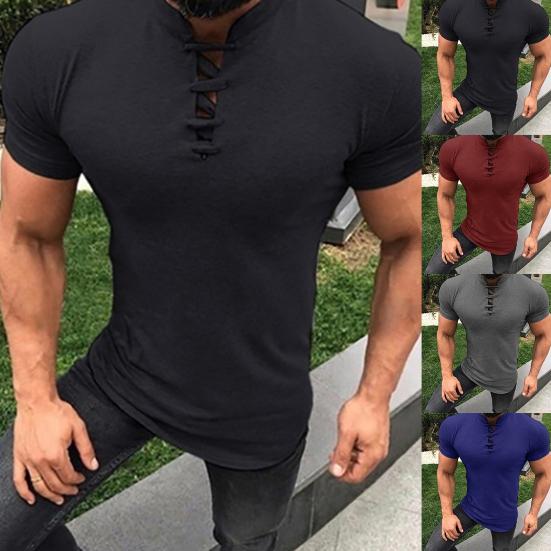 mens short sleeve lace shirt