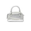 Matin Kim Double Zipper Mini Cross Bag Silver