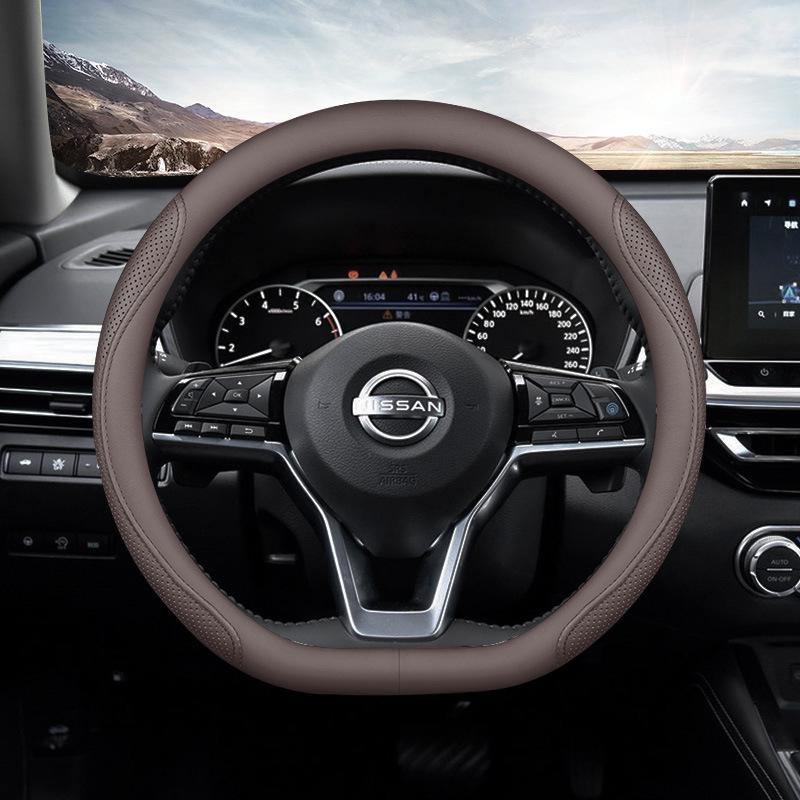 Rutschfeste Universelle Lenkradabdeckung für Nissan Sylphy, Teana, X-Trail, Qashqai, Kicks - Leicht & Ultradünn für Alle Jahreszeiten