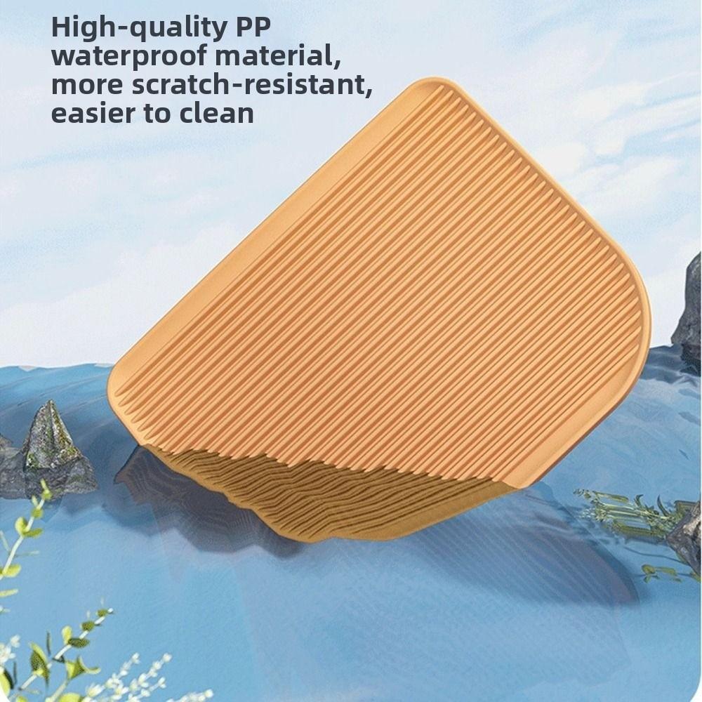 Waterproof Cat Litter Mat Splash-Proof Litter Catcher Durable Litter Trapper Pad  Indoor Cats