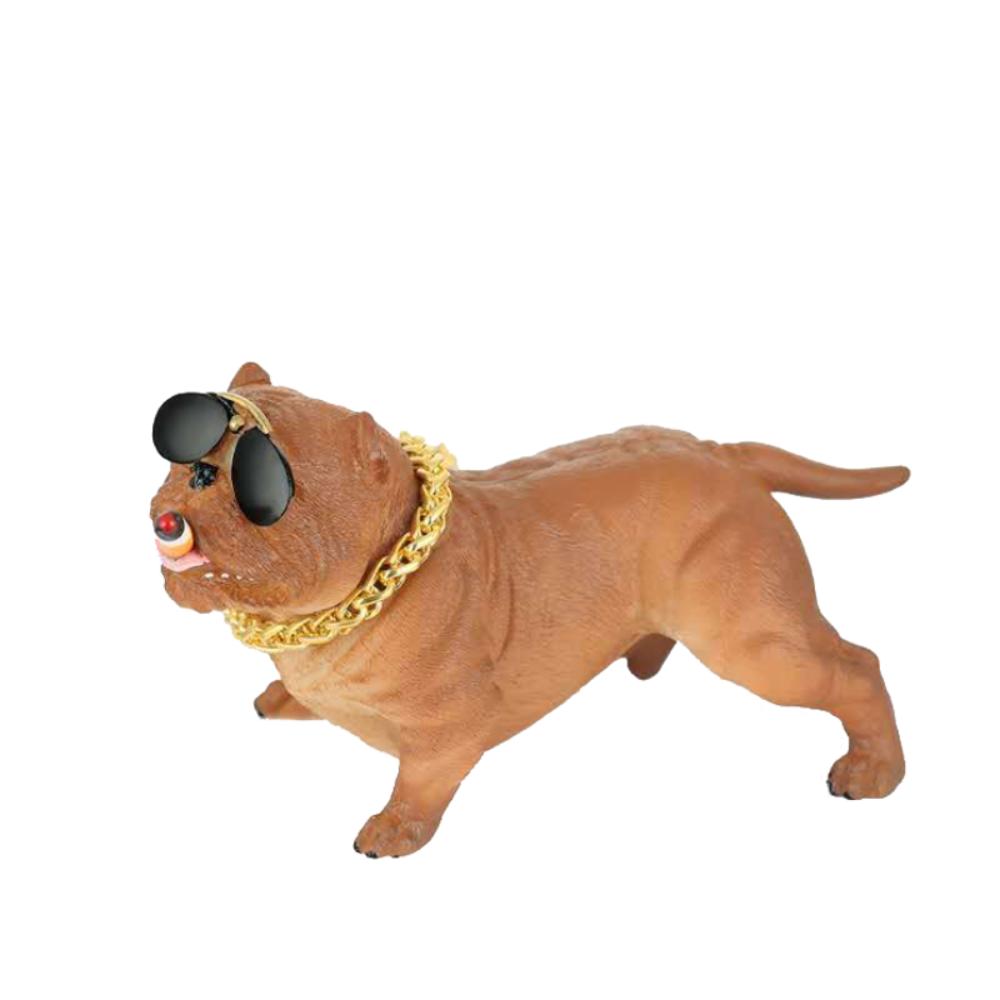 Auto Armaturenbrett Ornament Bully Pitbull Hund Puppe Auto Innen Zubehör Ornamente Nette Weihnachten Geschenk Kreative Wohnkultur