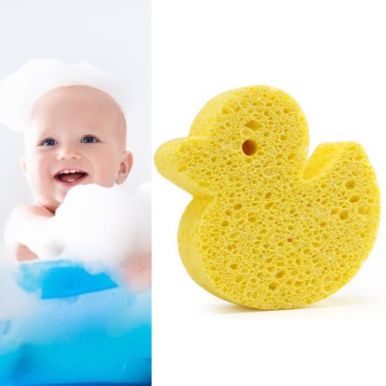 Spugna da bagno a forma di cartone animato Spugna morbida per doccia per bambini al tatto per neonato