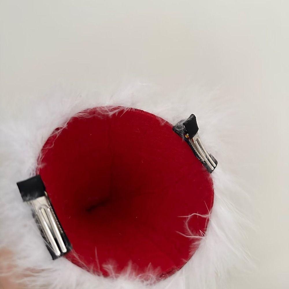 Feather Children Christmas Hair Clip Merry Christmas Decor Christmas Headband Baby