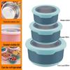 Stainless Steel Food-Grade Sealed Soup & Bento Bowl for Refrigerator