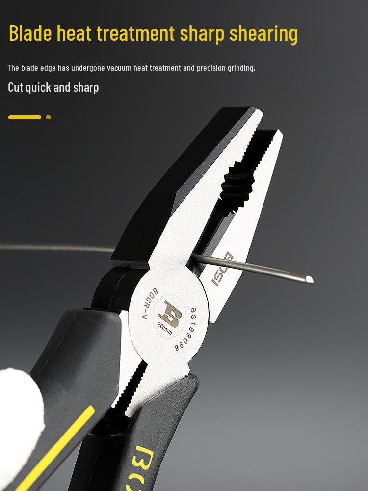 King Multifunctional Pliers: 6-inch & 8-inch Industrial Grade Needle-Nose and Diagonal Wire Cutters for Electricians