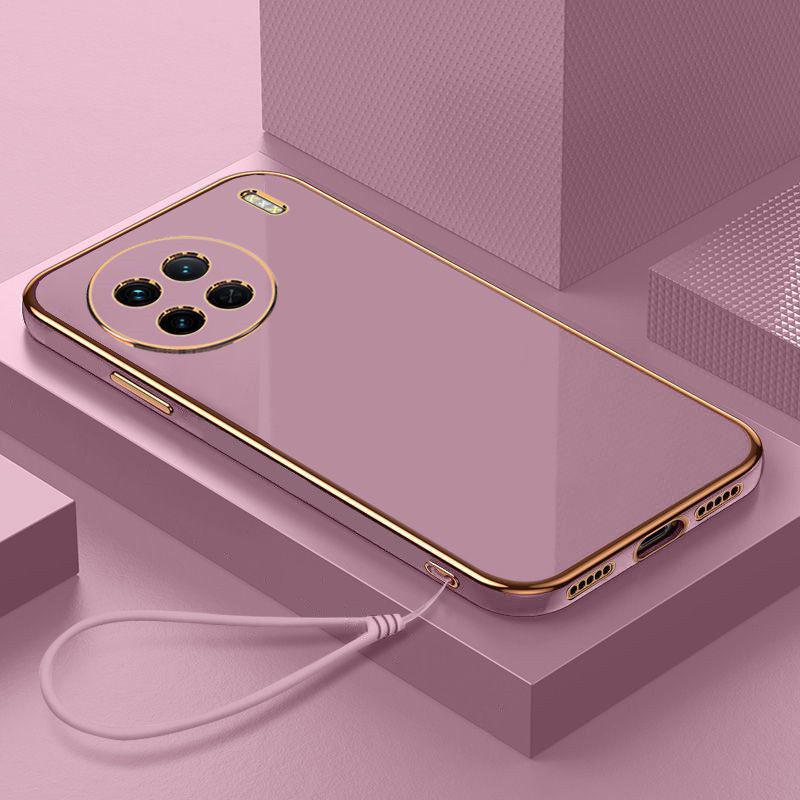 

Чехол для vivo X90s vivo X90 Pro, чехол для телефона Vivo X90 Pro Plus V2241A V2219 V2227A X90, роскошный противоударный чехол с квадратным покрытием