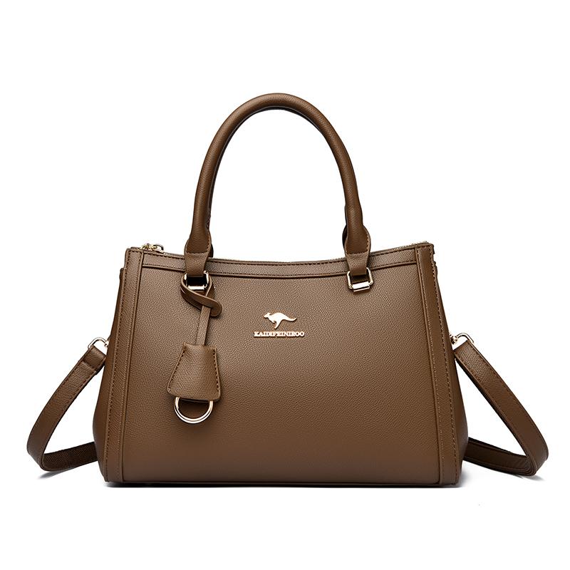 Genuine Brand Luxury Casual Tote Sac Top Quality Pu Leather HandBags for Women Ladies Top-handle Bag Shoulder Crossbody Bags New
