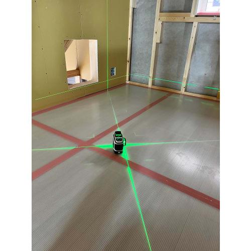 Niigata Seiki SK Green Laser, Full Black, Class 2, 360-Degree Emission, 3.7V Lithium-Ion Battery, GMW-360FL