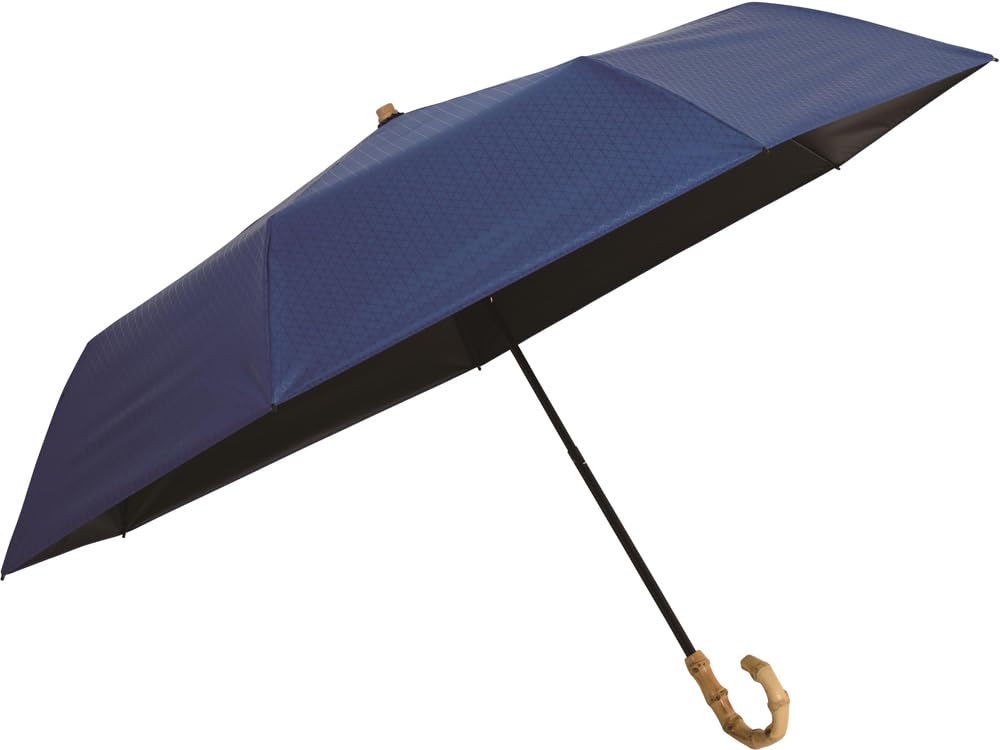 

Mabu Folding UV Protection Sun 7 Navy Rain Japanese Umbrella Umbrella, 100%, Umbrella/Rain Umbrella, Women s, 50cm, Ribs, Edo Design, Blue, темно-синий