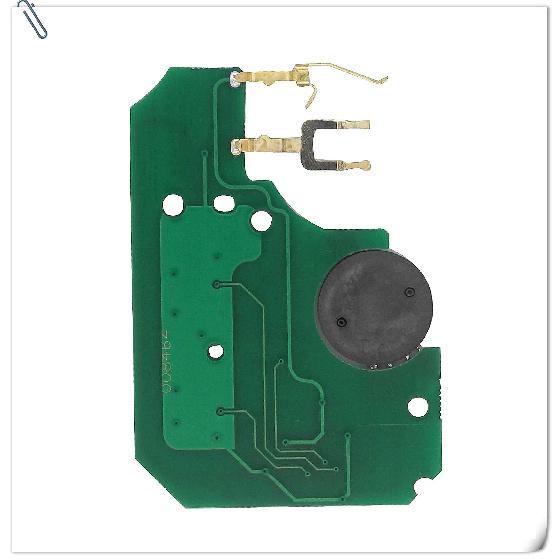 Jingyuqin 5pcs 3 Button 433Mhz ID46 PCF7947 Chip & Insert Small Blade Remote Smart Key Card for Renault Megane Scenic Grand