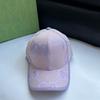 Cotton Baseball Cap With Large G Letter Logo For Fashionable Streetwear Spring