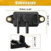 Pack(1) Exhaust Gas Recirculation Pressure Sensor For Ford F-350 F-550 F-450