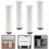 4pcs Adjustable Furniture Legs Stainless Steel Support Feet Heavy Duty Replacement Legs