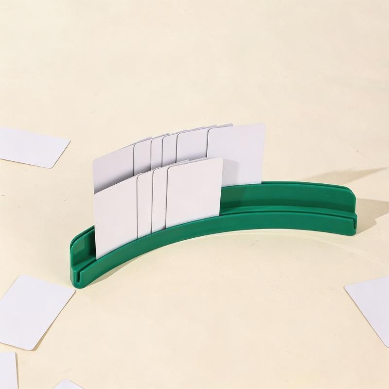 4Pcs Playing Card Holder Deck Stand Plastic Play Cards Holder Racks Organizers Display Holder for Seniors Adults