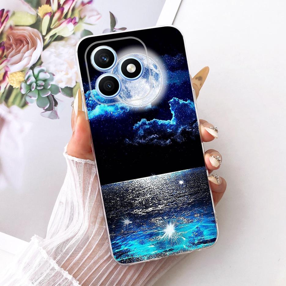 For Honor X8d 4G Case Cool Fashion Painted Cover 6.77'' Soft Silicone Phone Case For Honor X8d X 8d HonorX8d 4G Back Cover Coque