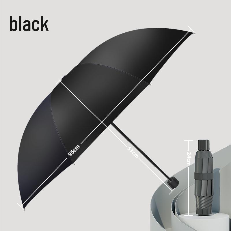 

Усиленный большой складной зонт с защитой от солнца и дождя и УФ-защитой для мужчин и женщин