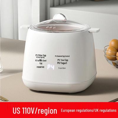 Multi-Function Egg Cooker with Timer - European, British, US Standard, 110V