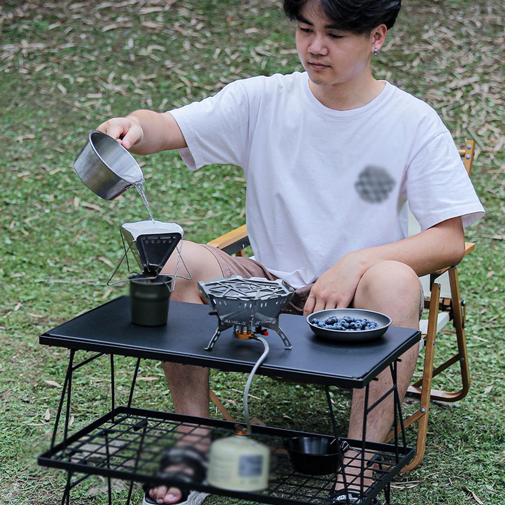 Outdoor Hand Brewed Coffee Diversion Nozzle Portable Stainless Steel Camping Drip Coffee Spout