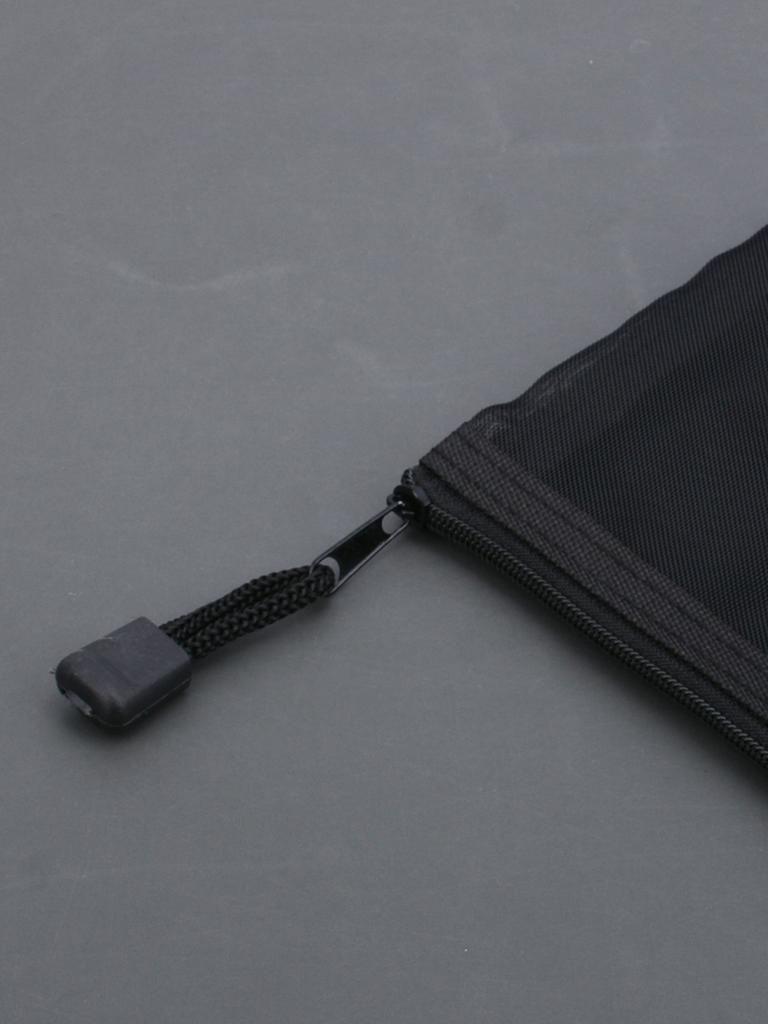 1pc Transparent Mesh Pencil Case Pencil Pouch Large Capacity Portable Pencil Case School With Zipper Minimalist Pencil Case