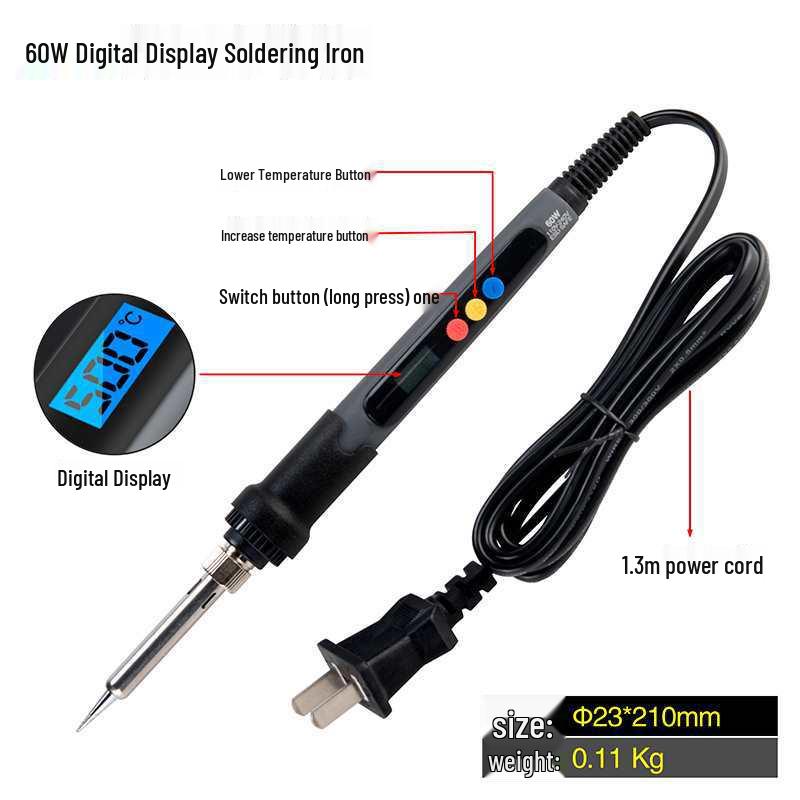 Electric Soldering Station Kit with Magnifying Glass, Fume Extractor, and Magnetic Repair Tools