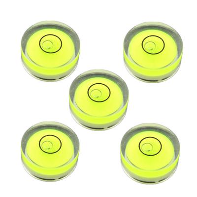 1 Stück Horizontale Präzisions-Wasserwaage Gradmarkierung Mini Runde Blase Umweltfreundliche Bullseye Horizontale Nivellierwerkzeuge