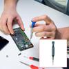 Electronic Device Repair Precisions Screwdriver with Steel Tip, Textured Handle and Close Access for Small Screw Service Work