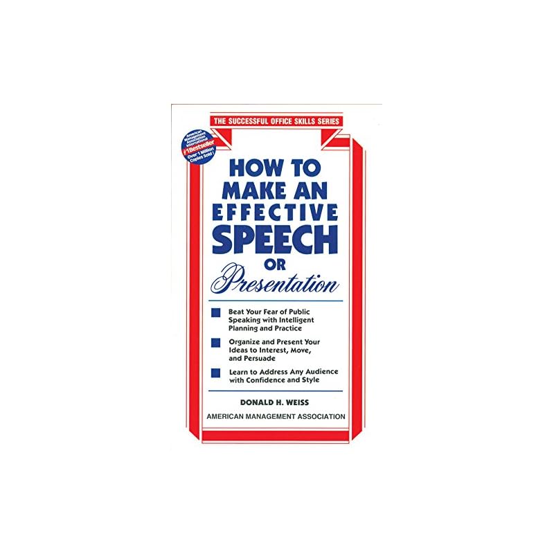 How to Make an Effective Speech or Presentation