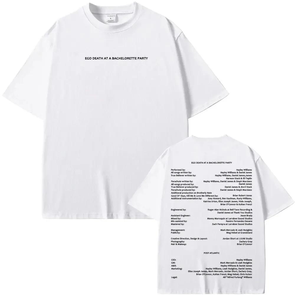 

PARTY T-Shirt Hayley Williams 2026 NEW TEE Fashion High Quality Graphic Printing Clothes Cotton 3XL