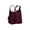 Coach Hadley 20 Letter Logo Gold Hardware Leather Crossbody Shoulder Bag Mini Women Bags Deep-Red CAL60-IMORX