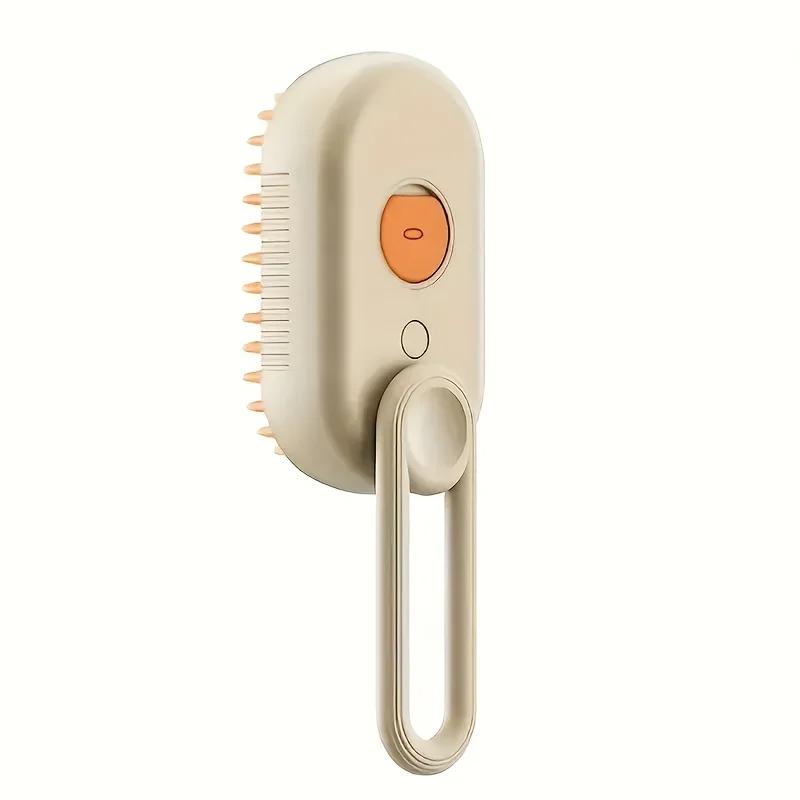 Pet Steam Hair Removal Brush, 3 In 1 Cat Steam Brush, Cat/Dog Bath Brush, Pet Cleaning Good Helper