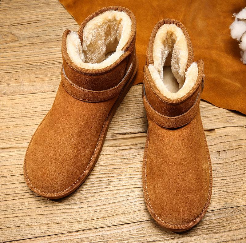 

Чоловічі м які еластичні зимові теплі для зими та холоду утеплені снігоступи на товстій підошві нековзкі зносостійкі для активного відпочинку спорту бігу бавовняні чоботи 43