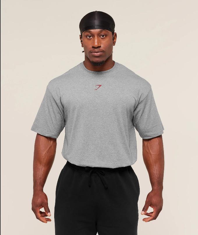 Gymshark Power Fitness Loose Fit Cotton T-Shirt