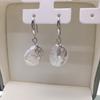 Baroque Pearl Leaf Earrings - Natural Freshwater Pearl Ear Hooks