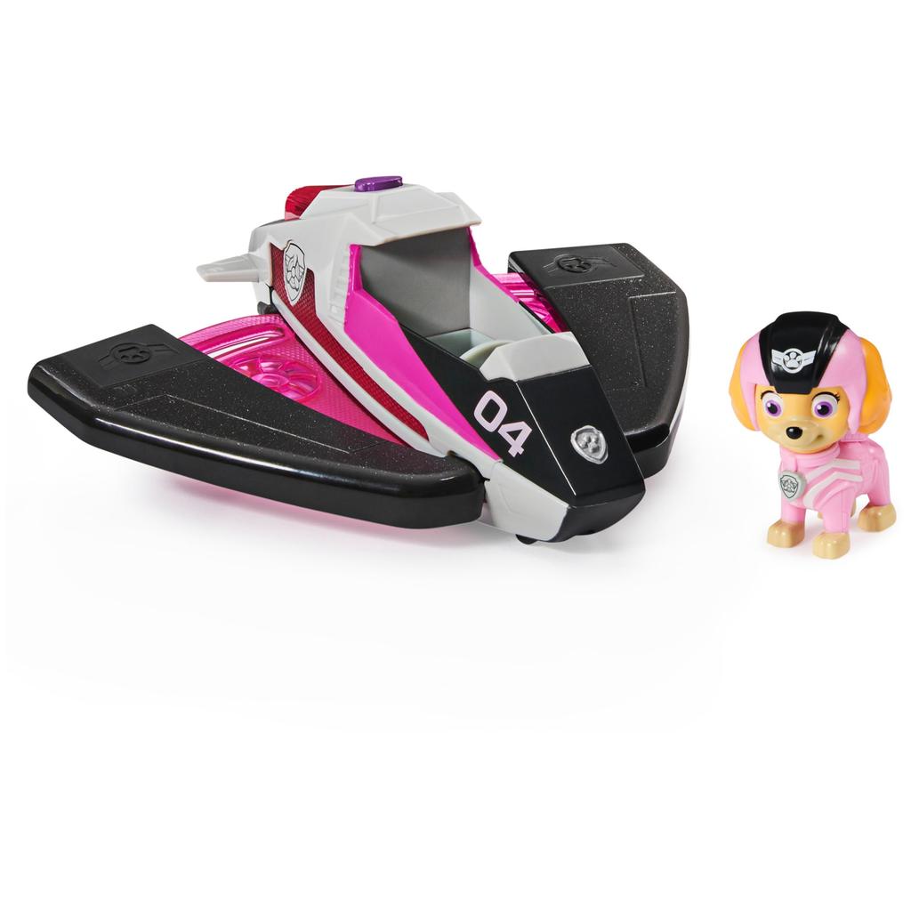 Paw Patrol Jet to the Rescue Sky Deluxe Transforming Vehicle with Lights and Amazon Exclusive Sounds,
