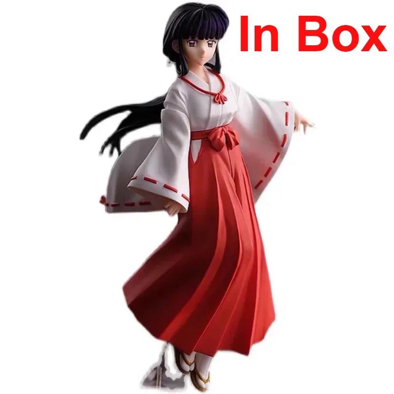 20cm Anime Inuyasha Figure Inuyasha Kikyō Sesshoumaru Higurashi Kagome PVC Action Figure Model Toys Collectible Model Toy Gift